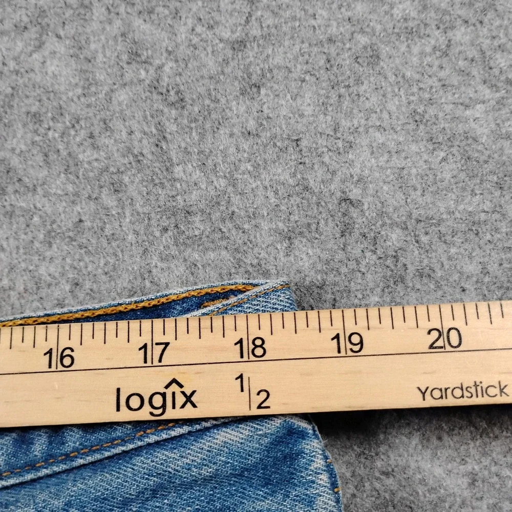 Vintage 90s Levi's 501-0000 Men 38x30 Light Wash Button Fly Made in USA Jeans